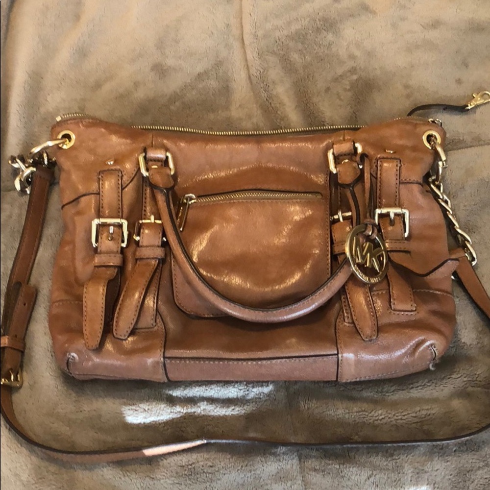 Michael Kors Leather Satchel Purse